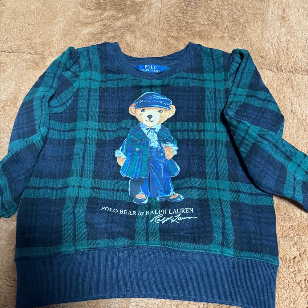 Girls Polo Bear Sweatshirt